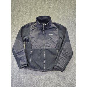 The North Face Jacket Womens M Black Denali Fleece Full Zip Polartec Recycled